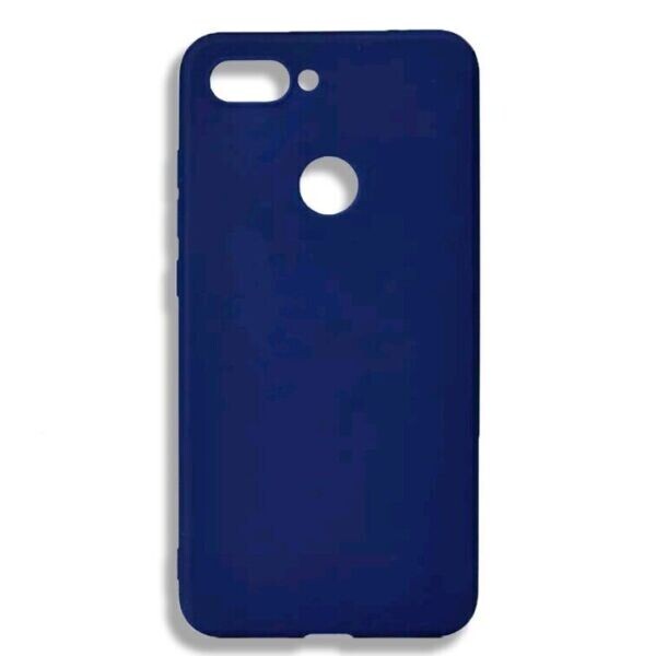 Акция на Candy Silicone для Xiaomi Mi8 lite цвет Синий (083008_4) от Allo UA