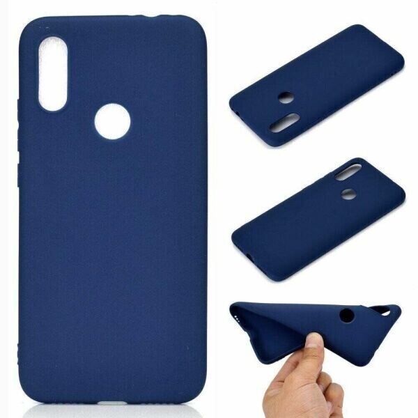 

Candy Silicone для Xiaomi Redmi 7 цвет Синий (083908_4)