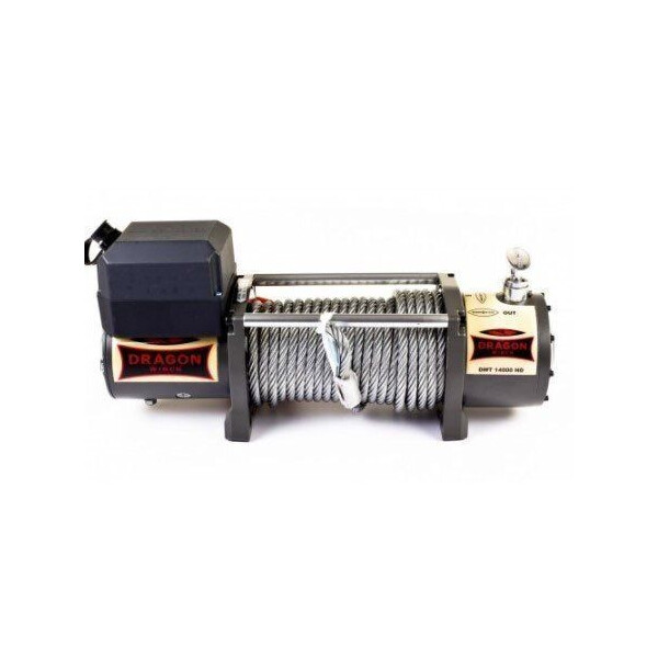 

Лебедка электрическая на эвакуатор Dragon Winch DWT 14000 HD