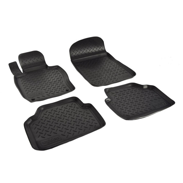 

Коврики в салон для BMW 3 (E90) (05-10) (полиур., компл - 4шт) NPL-Po-07-02
