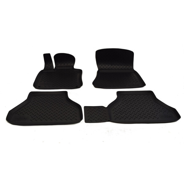

Коврики в салон для BMW X5 (E70) (07-)/X6(E71) (08-) (полиур., компл - 4шт) NPL-Po-07-06