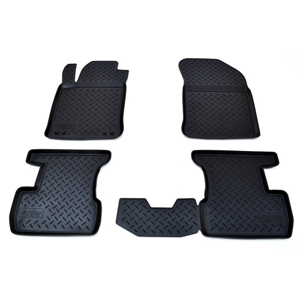 

Коврики в салон для Citroen C3 (10-) (полиур., компл - 4шт) NPL-Po-14-20