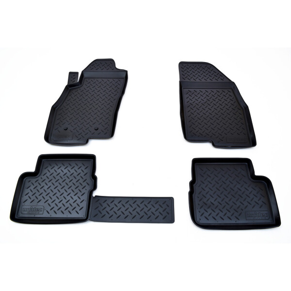 

Коврики в салон для Fiat Grande Punto (05-) (полиур., компл - 4шт) NPL-Po-21-12
