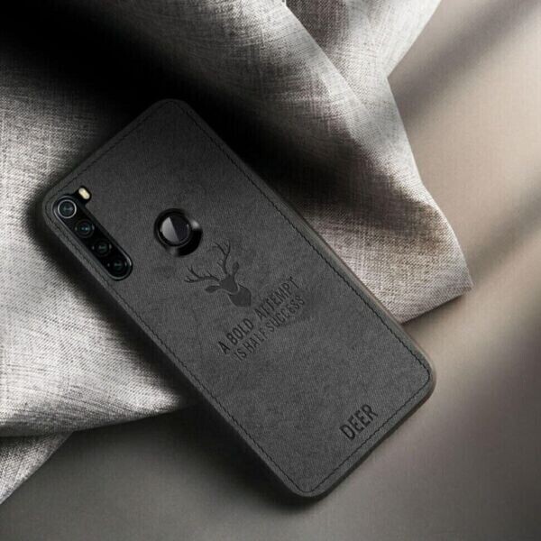 

Силиконовый DEER для Xiaomi Redmi Note 8T цвет Черный (085153_1)