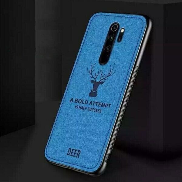 

Силиконовый DEER для Xiaomi Redmi Note 8 Pro цвет Синий (084753)