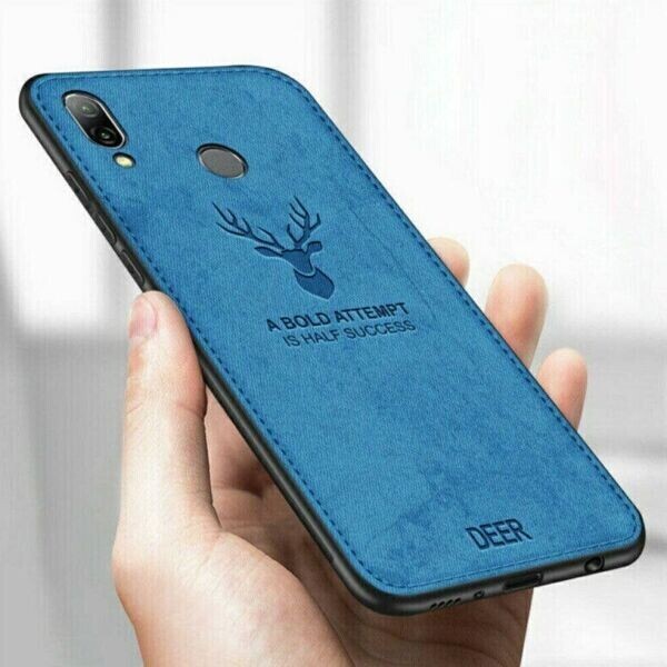 

Силиконовый DEER для Huawei P Smart (2019) цвет Синий (013553)