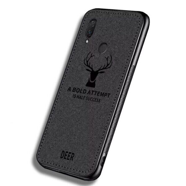 

Силиконовый DEER для Xiaomi Redmi Note 7 цвет Черный (083553_1)