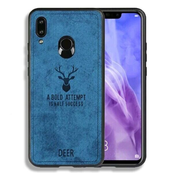 

Силиконовый DEER для Huawei P Smart Plus цвет Синий (011753)