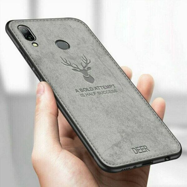 

Силиконовый DEER для Samsung Galaxy M20 цвет Серый (062653_9)