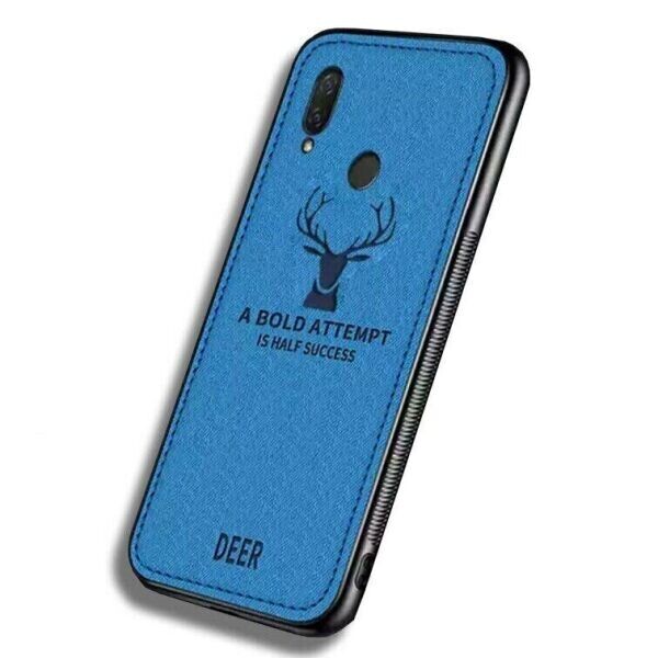 

Силиконовый DEER для Xiaomi Redmi 7 цвет Синий (083953)