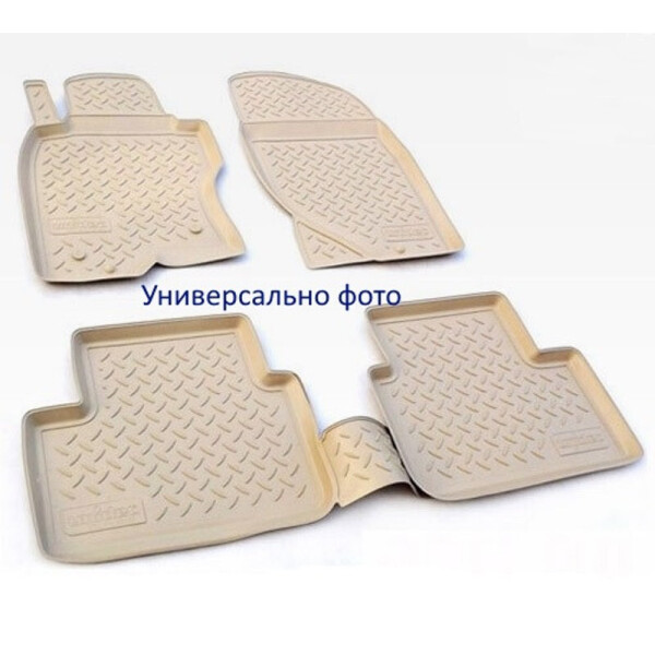 

Коврики в салон для Hyundai Tucson (JM) (04-10) (полиур., компл - 4шт) цвет бежевый. NPL-Po-31-55B