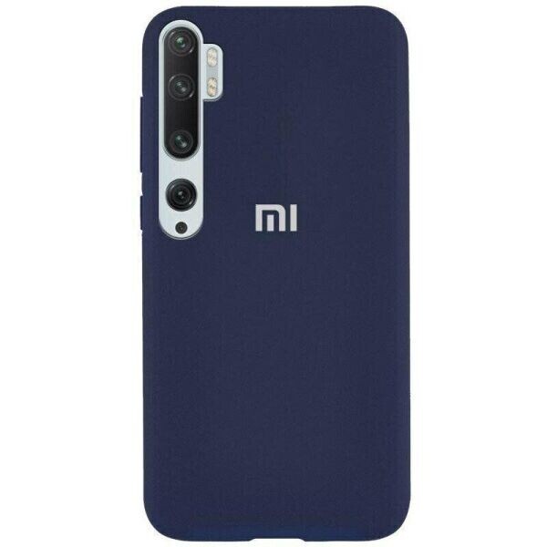 

Оригинальный Silicone cover для Xiaomi Mi Note 10 цвет Синий (085237)