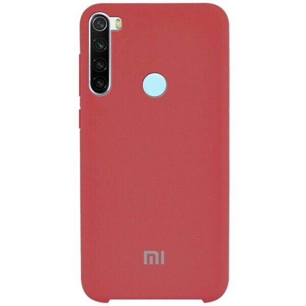 

Оригинальный Silicone cover для Xiaomi Redmi Note 8T цвет Красный (085137)