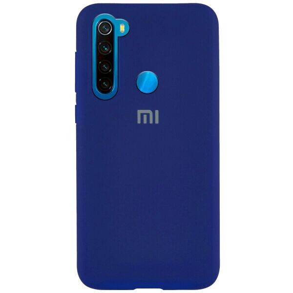 

Оригинальный Silicone cover для Xiaomi Redmi Note 8 цвет Синий (084837)