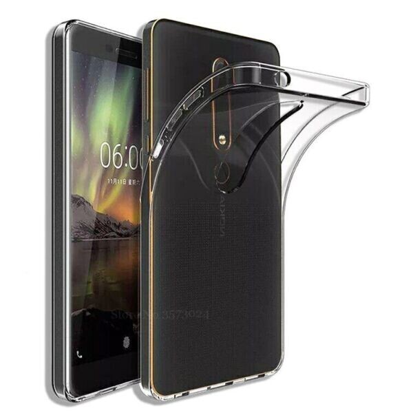 

Прозрачный Силиконовый TPU для Nokia 6.1 (040602)