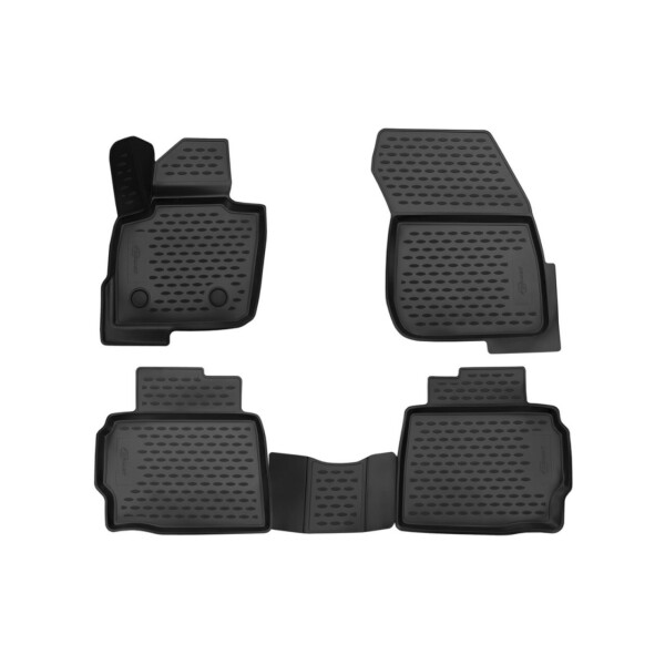 

Коврики в салон для FORD Mondeo, 01/2015-, 4 шт. (ПУ, повыш износ) 3D