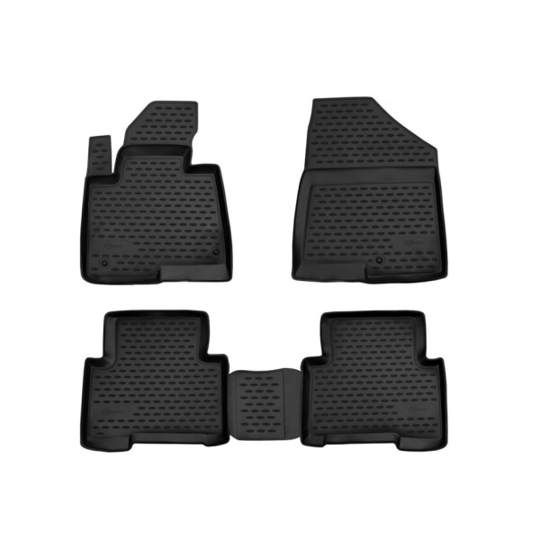 

Коврики в салон для HYUNDAI Santa Fe, 2012- 4 шт. (ПУ, повыш износ)