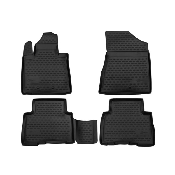 

Коврики в салон для KIA Sorento, 2012-2015, 4 шт. (ПУ, повыш износ)