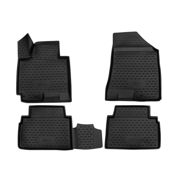 

Коврики в салон для KIA Sportage, 2010-2016, 4 шт. (ПУ, повыш износ) 3D