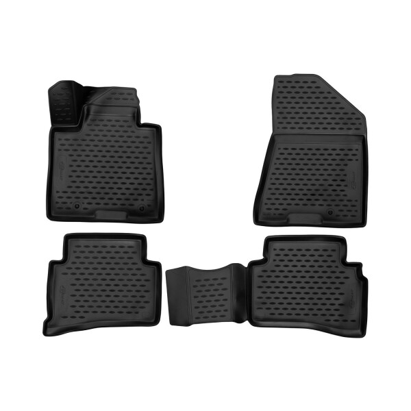 

Коврики в салон для KIA Sportage, 2016-, 4 шт. (ПУ, повыш износ) 3D