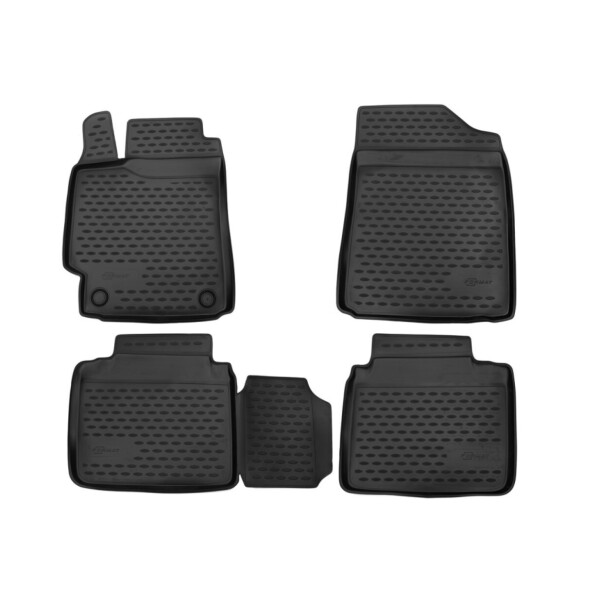

Коврики в салон для TOYOTA Camry 2011-2014, 2014-, 2.5L /3.5L, 4 шт. (ПУ, повыш износ)