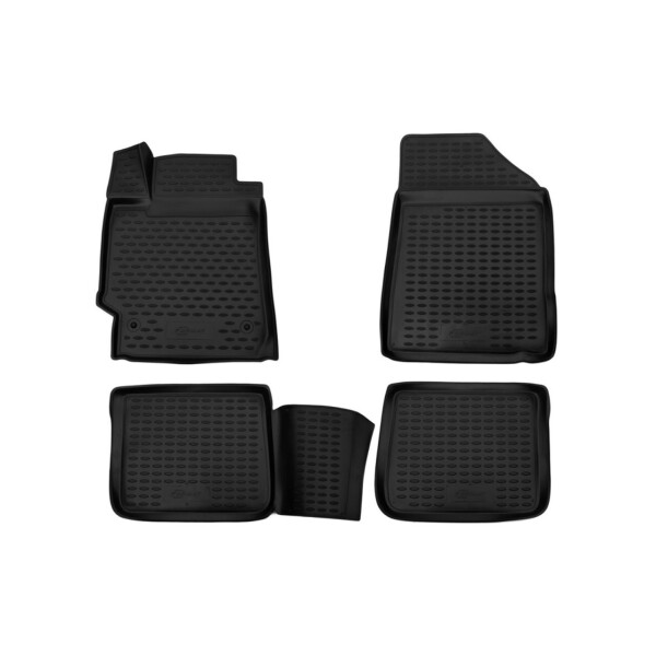 

Коврики в салон для TOYOTA Camry, 2006-2011, 4 шт. (ПУ, повыш износ) 3D