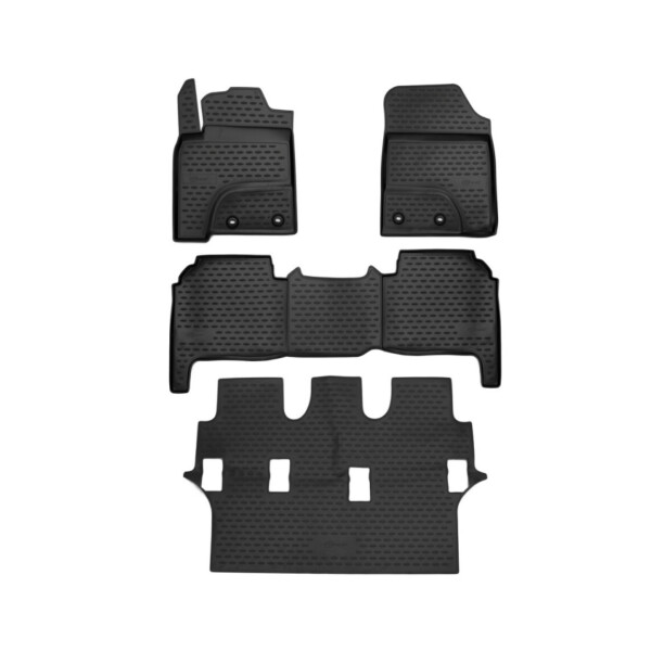 

Коврики в салон для TOYOTA Land Cruiser 200, 2012-2015, 4 шт. (ПУ, повыш износ)