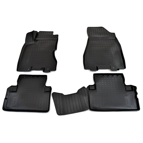 

Коврики в салон для Nissan X-Trail (T31) (07-) (полиур., компл - 4шт) NPL-Po-61-81