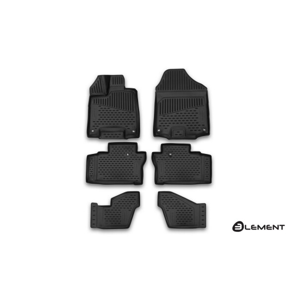 

Коврики в салон для HONDA Pilot, 01/2016, 6 шт.3D ELEMENT3D1836210k