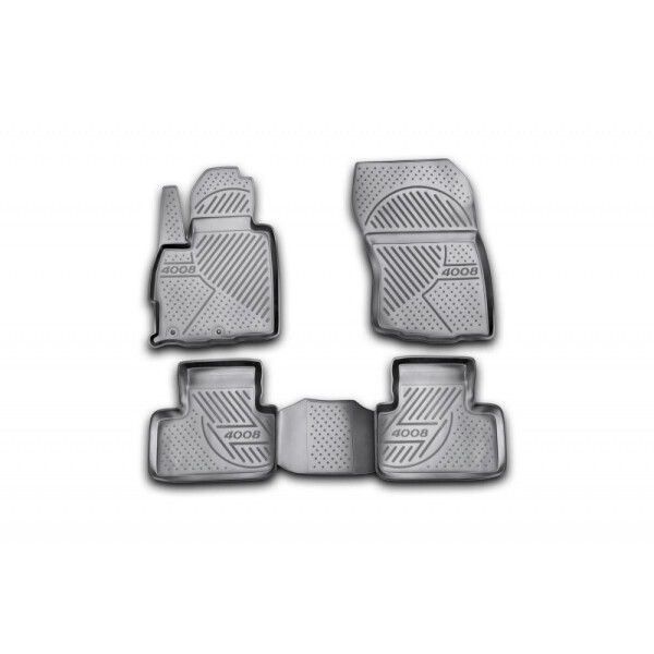 

Коврики в салон для Peugeot 4008, 04/2012->, 4 шт D000000186