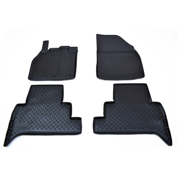 

Коврики в салон для Renault Scenic (10-) (полиур., компл - 4шт) NPL-Po-69-63