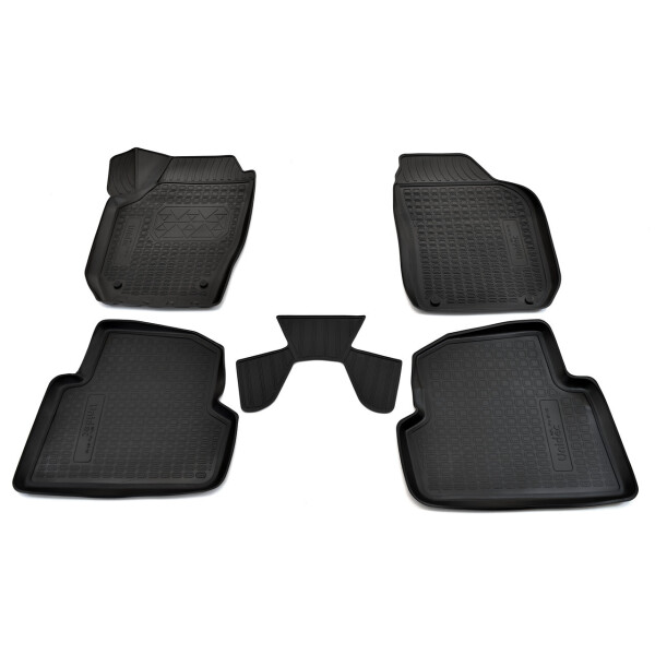 

Коврики в салон для Skoda Fabia (5J2,5J5) (07-14) (полиур., компл - 5 шт) NPL-Po-81-10