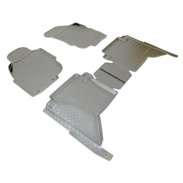 

Коврики в салон для Toyota Hilux (N2) (08-11) (полиур., компл - 4шт) NPL-Po-88-18