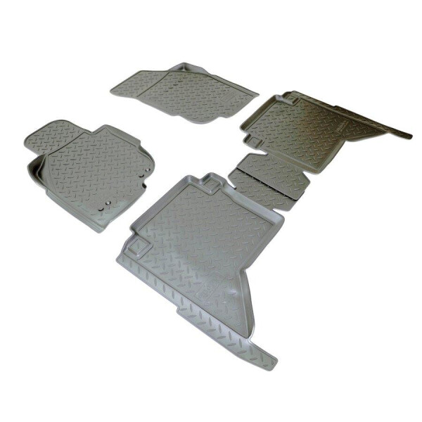 

Коврики в салон для Toyota Hilux (N2) (11-) (полиур., компл - 4шт) NPL-Po-88-181