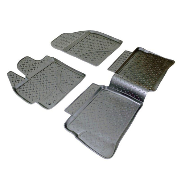 

Коврики в салон для Toyota Prius (09-) (полиур., компл - 4шт) NPL-Po-88-41