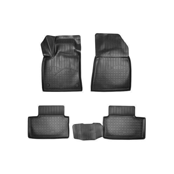 

Коврики в салон для Renault Clio V 3D (19-) п/у к-т