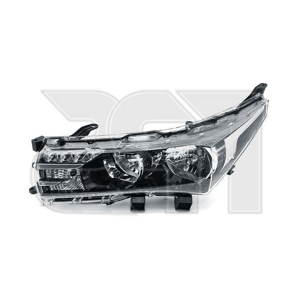 

Фара передняя TOYOTA COROLLA 13-16 левая, без LED, мех.регулир. 7037 R1-P