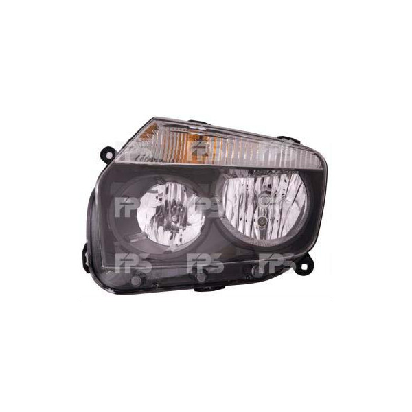 

Фара передняя RENAULT DUSTER 10-15 левая, черн. рамка, мех.регулир. 5627 R3-P