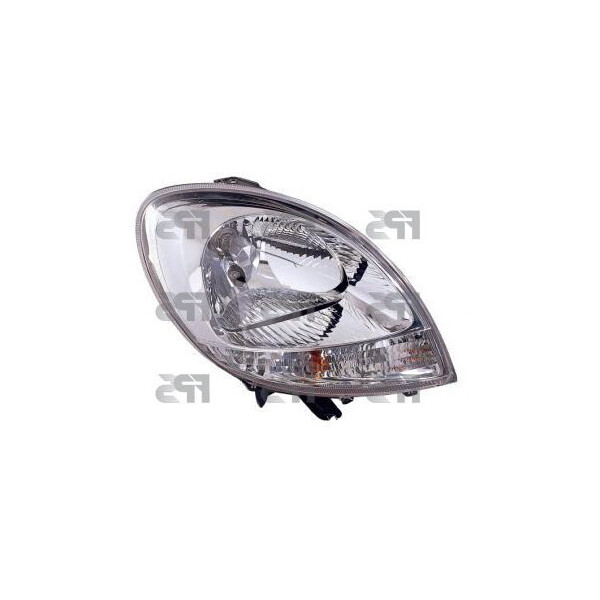 

Фара передняя RENAULT KANGOO 03-08 правая, белый поворотн, мех.регулир. 5610 R2-P