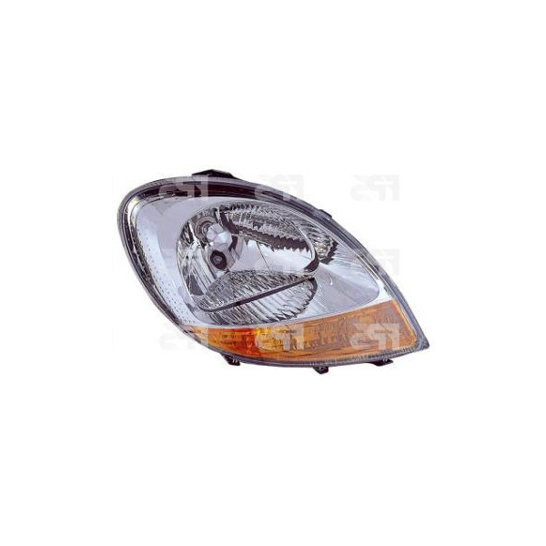 

Фара передняя RENAULT KANGOO 03-08 правая, желт. Поворотн, мех.регулир. 5610 R4-P