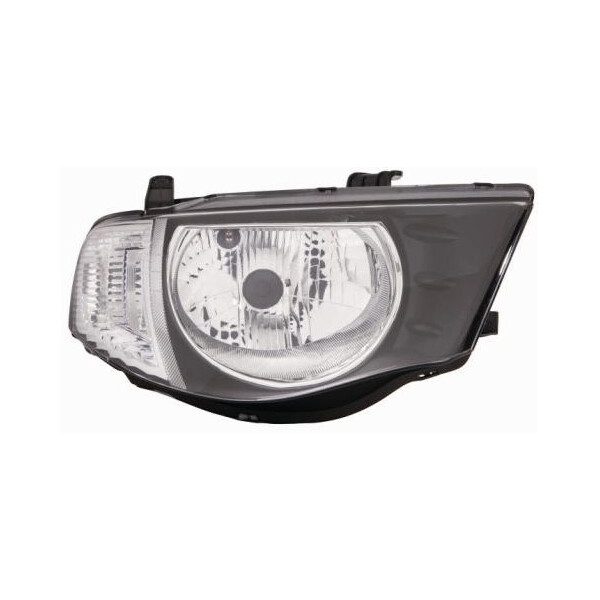 

Фара передняя MITSUBISHI L200 05-15 правая, белый поворотн, мех.регулир. 4813 R8-P