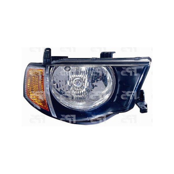 

Фара передняя MITSUBISHI L200 05-15 правая, желт. поворотн, мех.регулир. 4813 R4-P