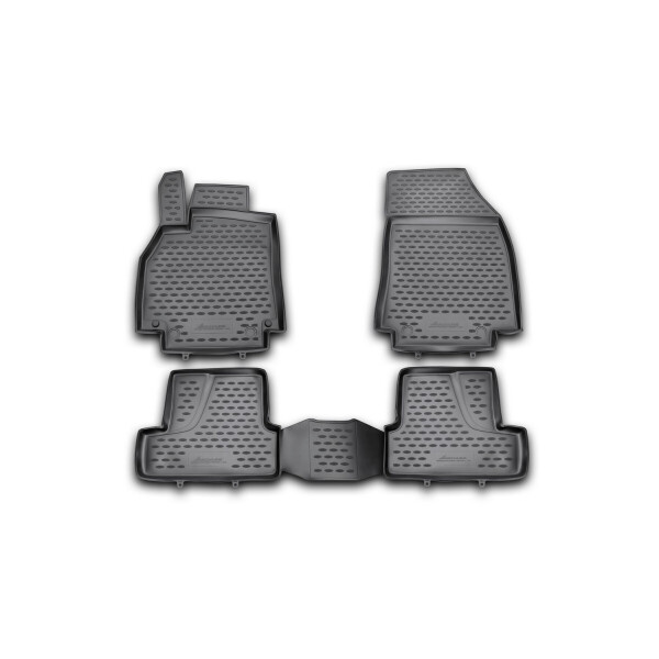 

Коврики в салон для Renault Megane 3 2010->, 4 шт полиуретан NLC.41.16.210kh