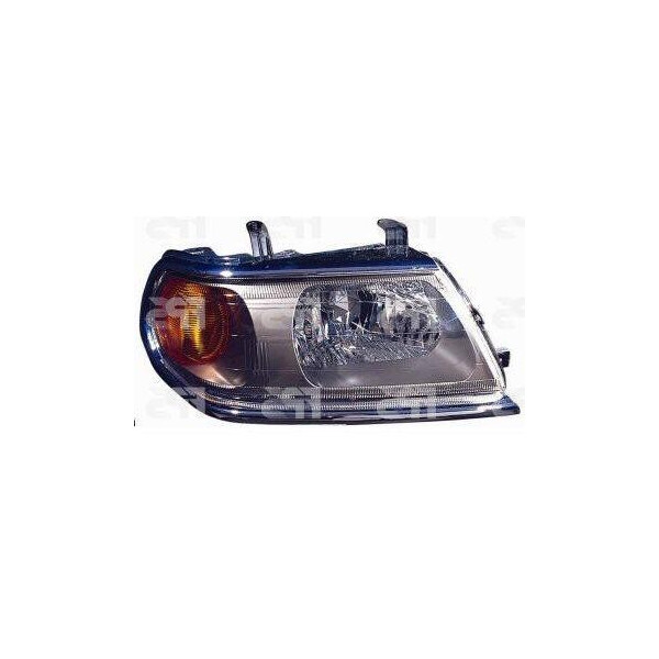 

Фара передняя MITSUBISHI PAJERO SPORT I 00-08 правая, серый отраж, хром рант, электр. регулир. 3737 R4-P