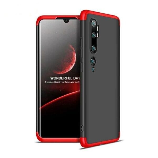 

GKK 360 градусов для Xiaomi Mi Note 10 / 10 Plus цвет Черно-Красный (085210_8)
