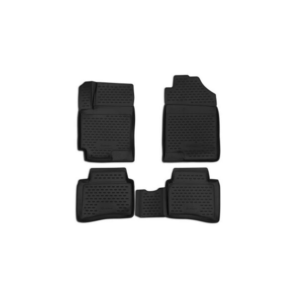 

Коврики в салон для Kia RIO 06/2017-> Седан 4 шт полиуретан 3D ELEMENT3D2563210
