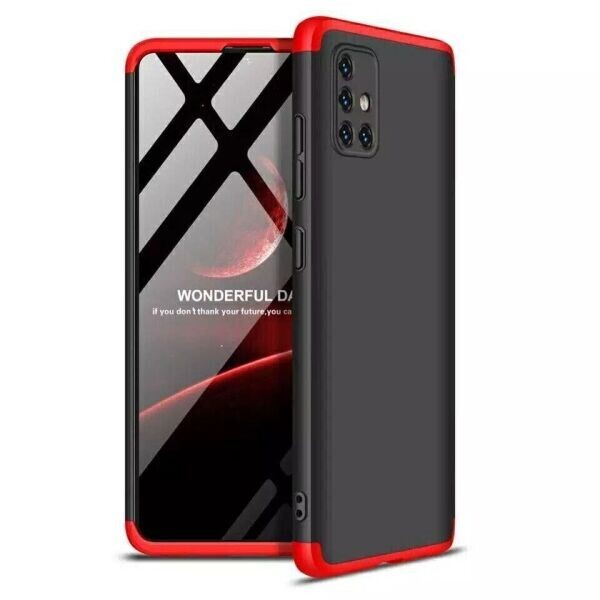 

GKK 360 градусов для Samsung Galaxy A71 цвет Черно-Красный (064910_8)
