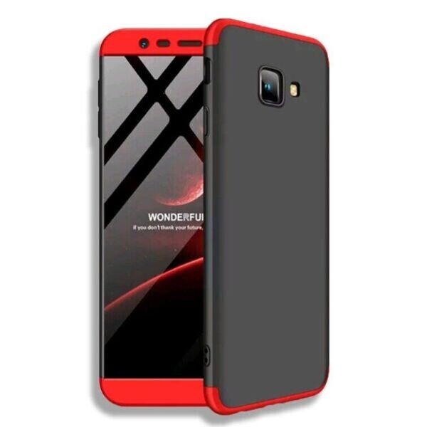 

Чехол GKK 360 градусов для Samsung Galaxy J4 Plus цвет Черно-Красный (062210_8)