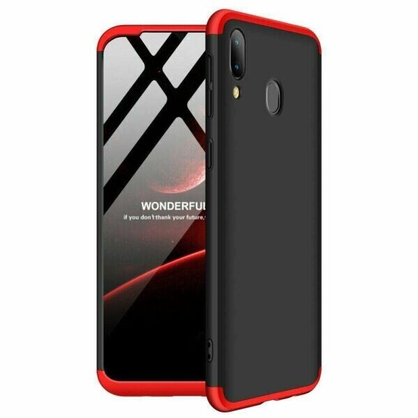 

GKK 360 градусов для Samsung Galaxy M20 цвет Черно-Красный (062610_8)