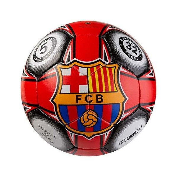 

Мяч футбольный Grippy G-14 FC Barca 3, красно/черный